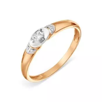 Кольцо с бриллиантами Линии Любви