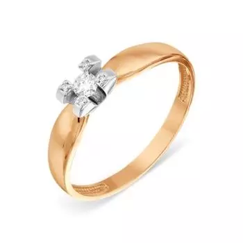 Кольцо с бриллиантами Линии Любви