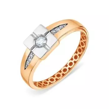 Кольцо с бриллиантами Линии Любви