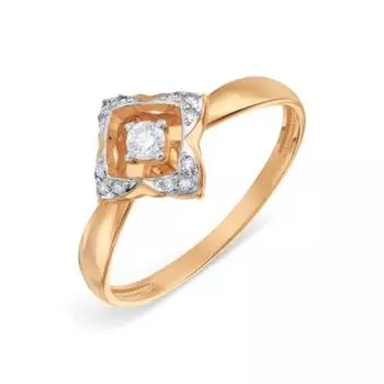 Кольцо с бриллиантами Линии Любви