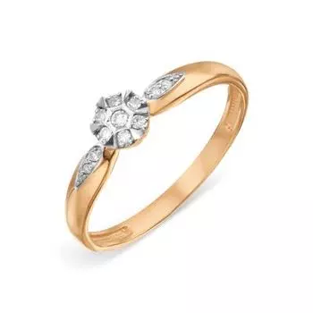 Кольцо с бриллиантами Линии Любви