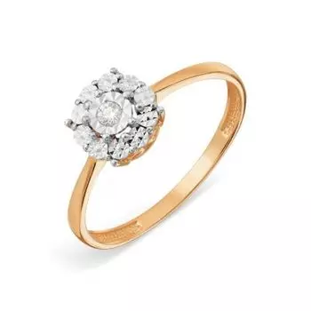 Кольцо с бриллиантом Линии Любви