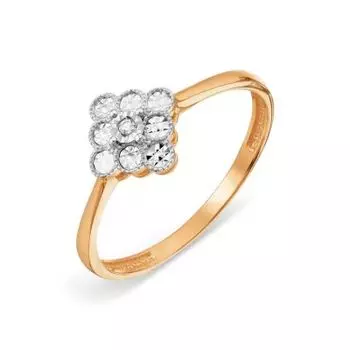 Кольцо с бриллиантом Линии Любви