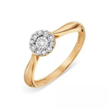 Кольцо с бриллиантами Линии Любви