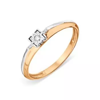 Кольцо с бриллиантами Линии Любви