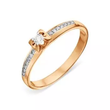 Кольцо с бриллиантами Линии Любви