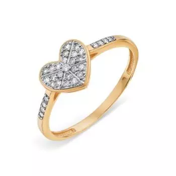 Кольцо с бриллиантами Линии Любви