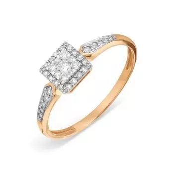 Кольцо с бриллиантами Линии Любви