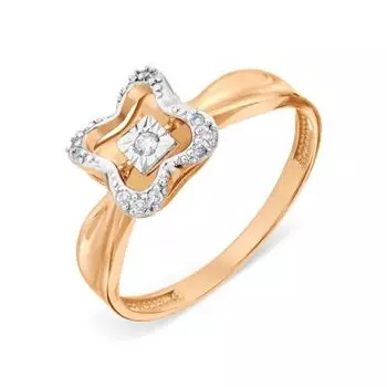 Кольцо с бриллиантами Линии Любви