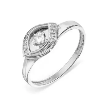 Кольцо с бриллиантами Линии Любви