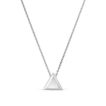 Колье из белого золота Линии Любви