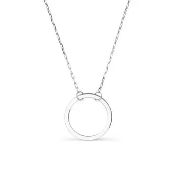 Колье из белого золота Линии Любви