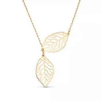 Колье из красного золота Линии Любви