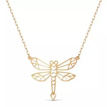 Колье из красного золота Линии Любви