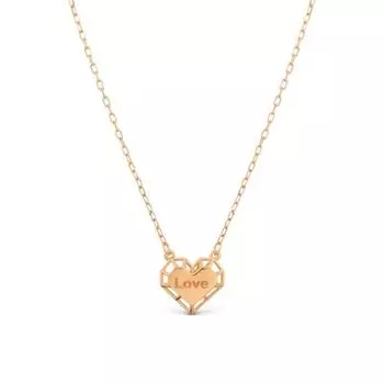 Колье из красного золота Линии Любви