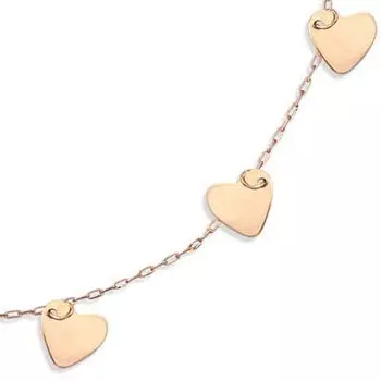 Колье из красного золота Линии Любви