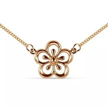 Колье из красного золота Линии Любви