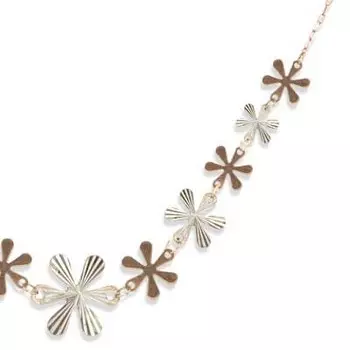 Колье из красного золота Линии Любви