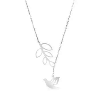 Колье из серебра Линии Любви