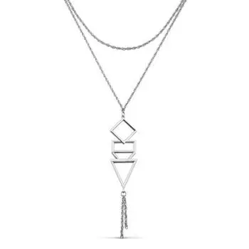 Колье из серебра Линии Любви