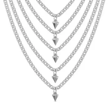 Колье из серебра Линии Любви