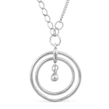 Колье из серебра Линии Любви