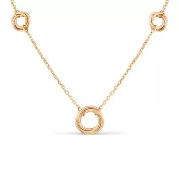 Колье из серебра Линии Любви