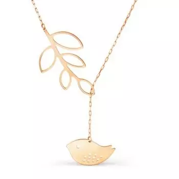 Колье из серебра Линии Любви