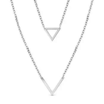 Колье из серебра Линии Любви