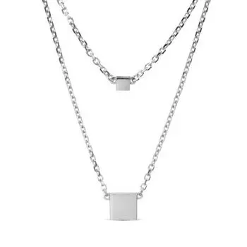 Колье из серебра Линии Любви