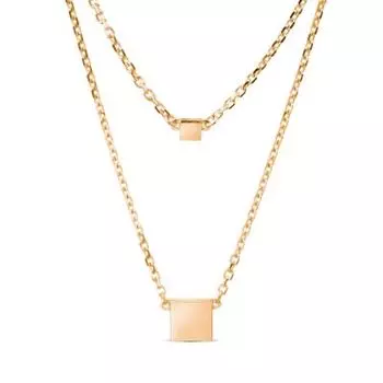 Колье из серебра Линии Любви