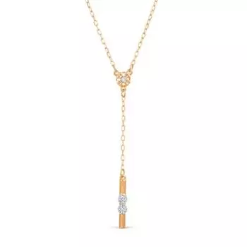 Колье с бриллиантами Линии Любви