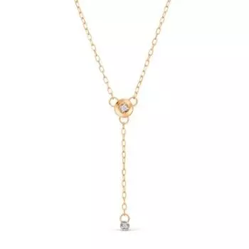 Колье с бриллиантами Линии Любви