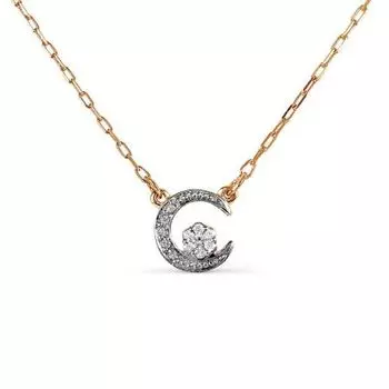 Колье с бриллиантами Линии Любви