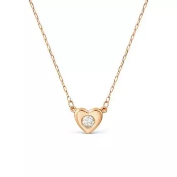 Колье с бриллиантом Линии Любви