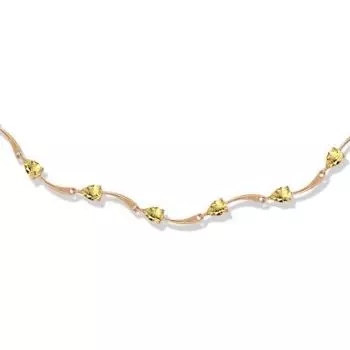 Колье с цитринами Линии Любви