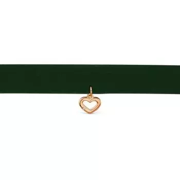 Колье с фианитом Линии Любви