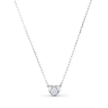 Колье с фианитом Линии Любви