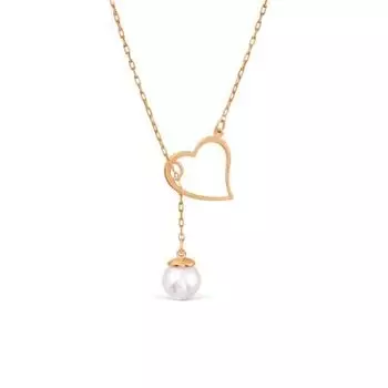 Колье с жемчугом Линии Любви