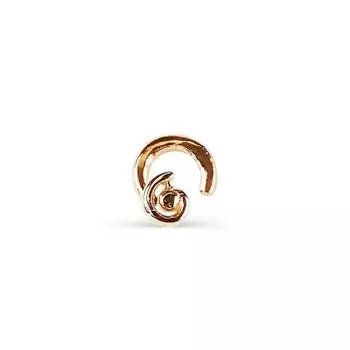 Пирсинг из красного золота Линии Любви