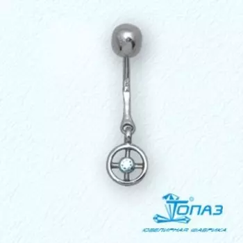 Пирсинг с бриллиантом Линии Любви