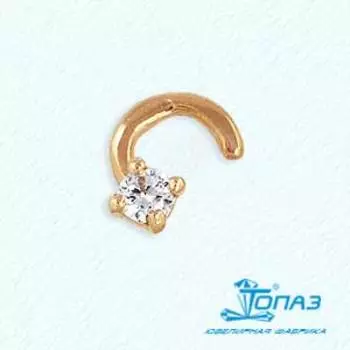 Пирсинг с бриллиантом Линии Любви
