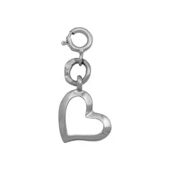 Подвеска из белого золота Линии Любви