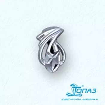 Подвеска из белого золота Линии Любви