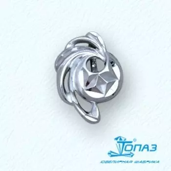 Подвеска из белого золота Линии Любви