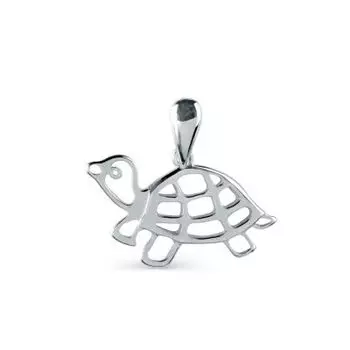 Подвеска из белого золота Линии Любви