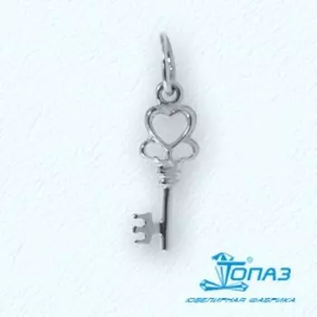 Подвеска из белого золота Линии Любви