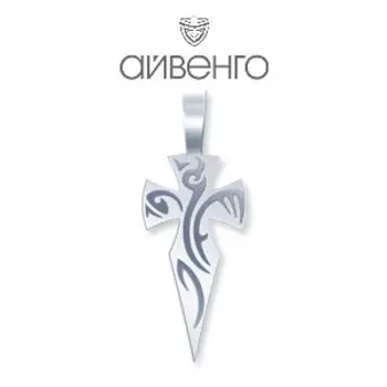 Подвеска из белого золота Линии Любви