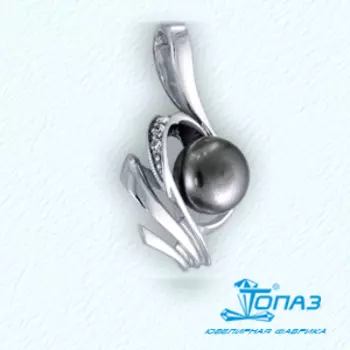 Подвеска из белого золота Линии Любви