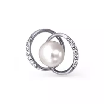 Подвеска из белого золота Линии Любви